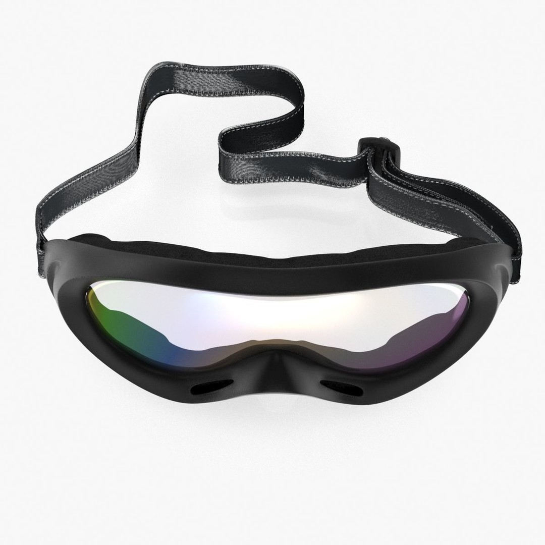 Windproof Sport Glasses 3D Model – High Poly PBR Textured, FBX - View 15