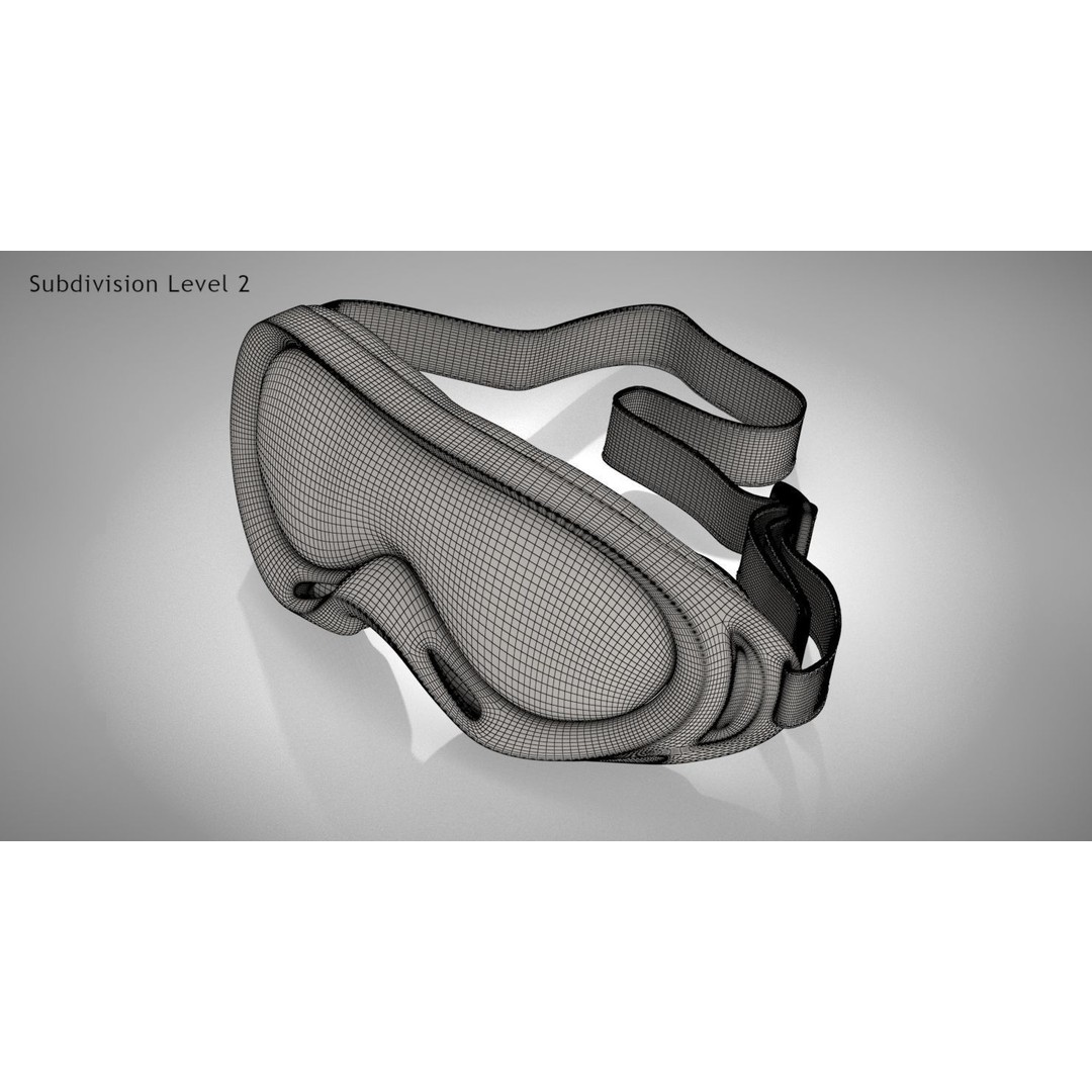 Windproof Sport Glasses 3D Model – High Poly PBR Textured, FBX - View 17