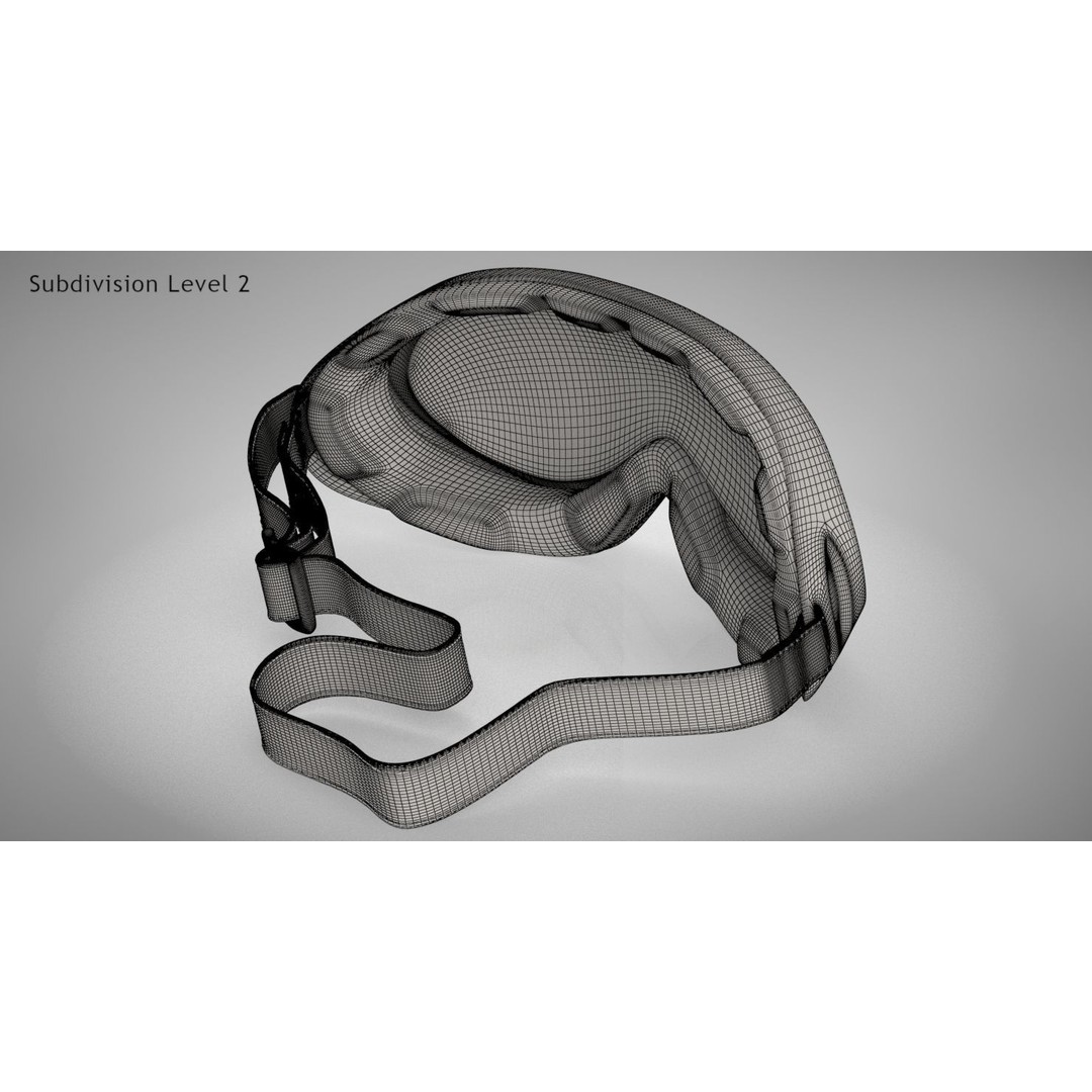 Windproof Sport Glasses 3D Model – High Poly PBR Textured, FBX - View 19