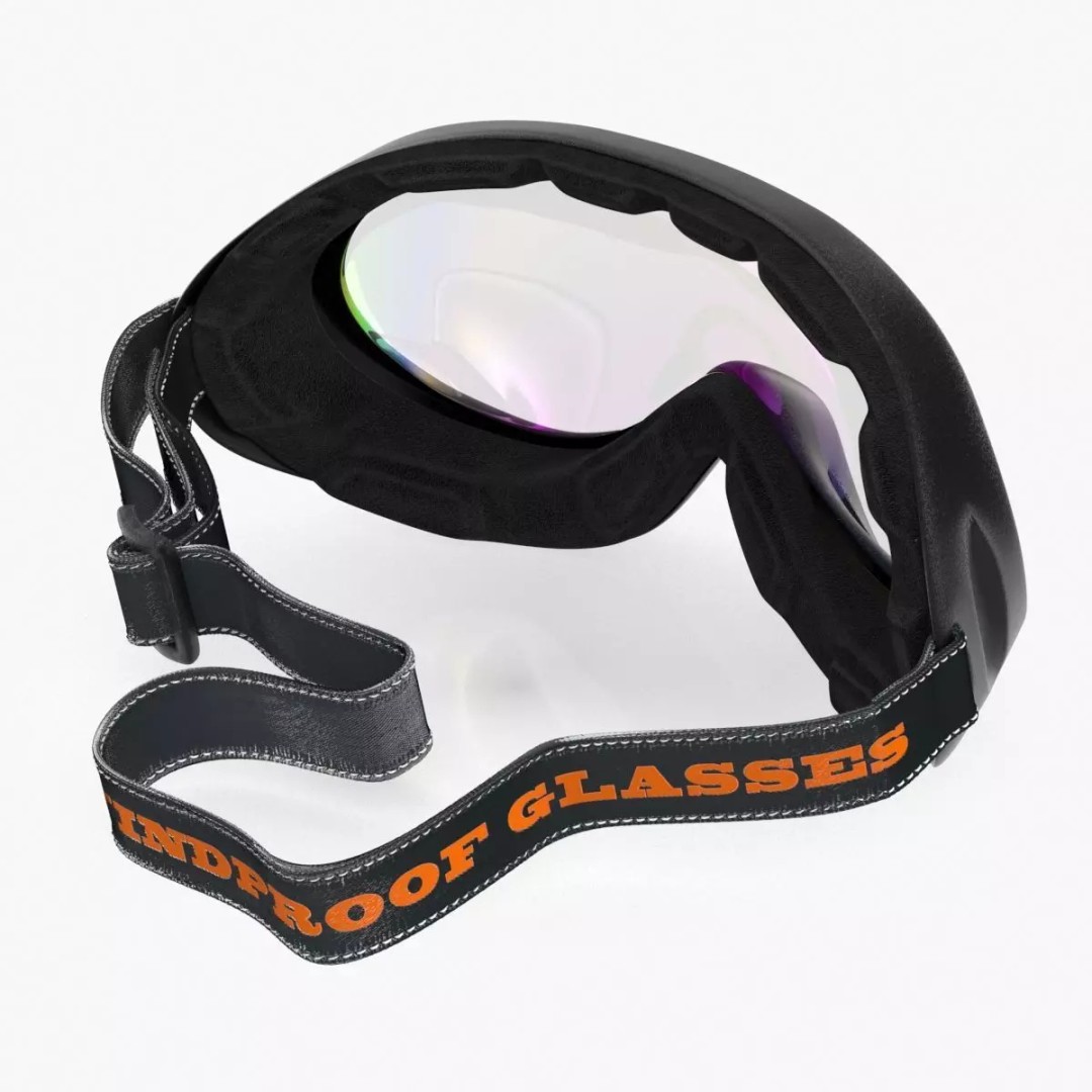 Windproof Sport Glasses 3D Model – High Poly PBR Textured, FBX - View 2