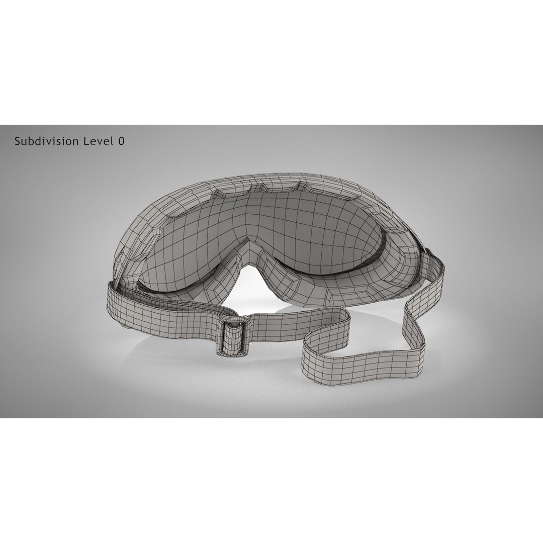 Windproof Sport Glasses 3D Model – High Poly PBR Textured, FBX - View 20