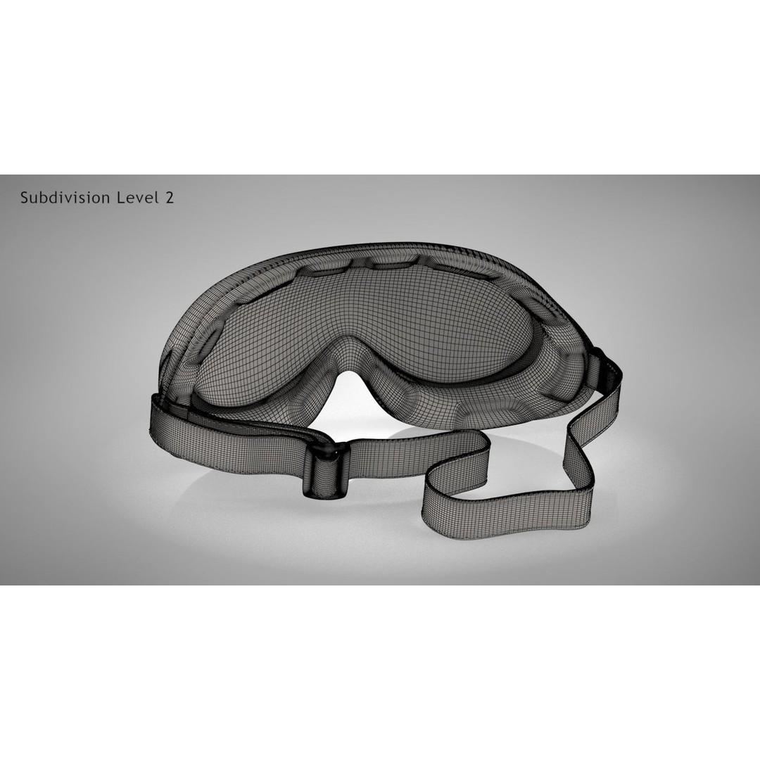 Windproof Sport Glasses 3D Model – High Poly PBR Textured, FBX - View 21