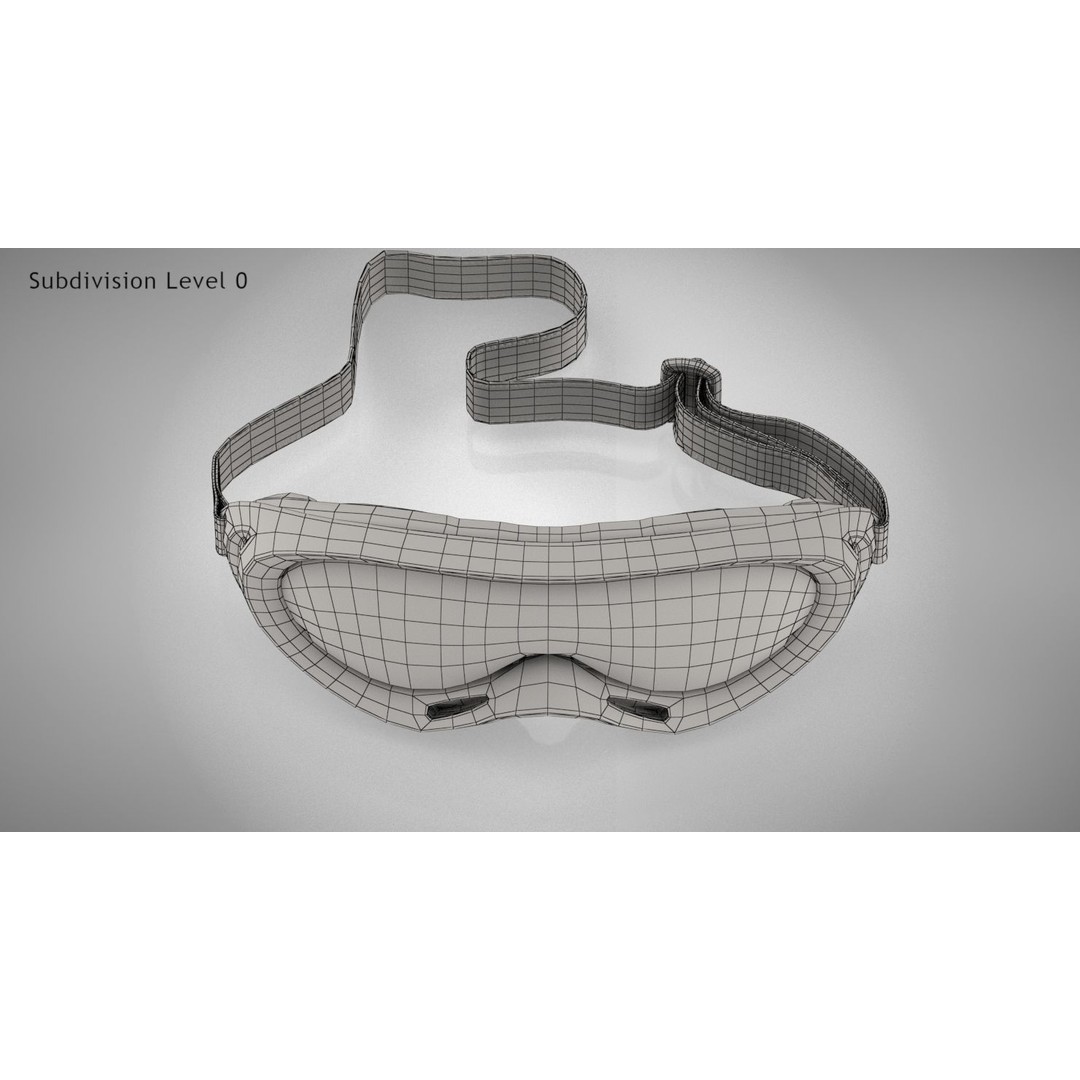 Windproof Sport Glasses 3D Model – High Poly PBR Textured, FBX - View 22