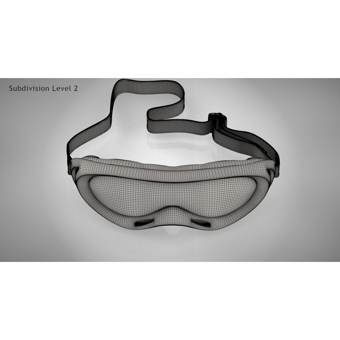 Windproof Sport Glasses 3D Model – High Poly PBR Textured, FBX - View 23
