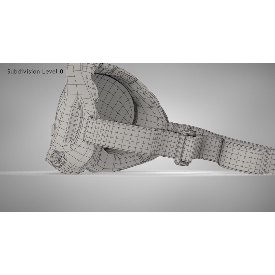 Windproof Sport Glasses 3D Model – High Poly PBR Textured, FBX - View 26