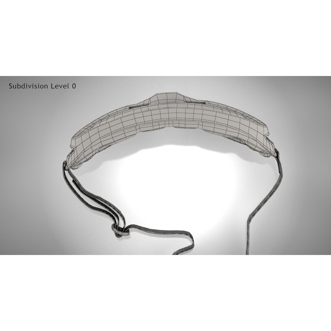 Windproof Sport Glasses 3D Model – High Poly PBR Textured, FBX - View 28