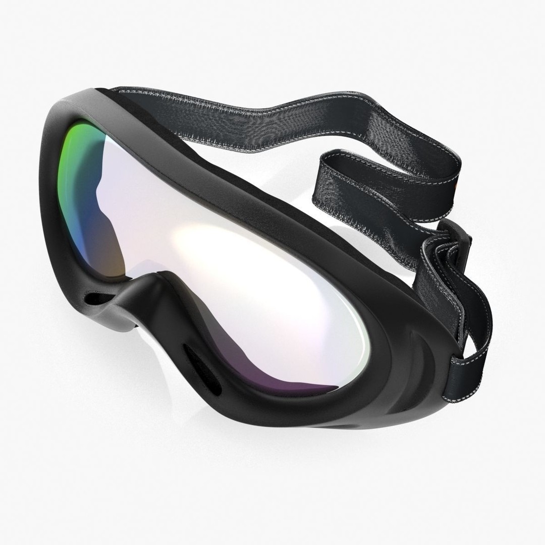 Windproof Sport Glasses 3D Model – High Poly PBR Textured, FBX - View 4