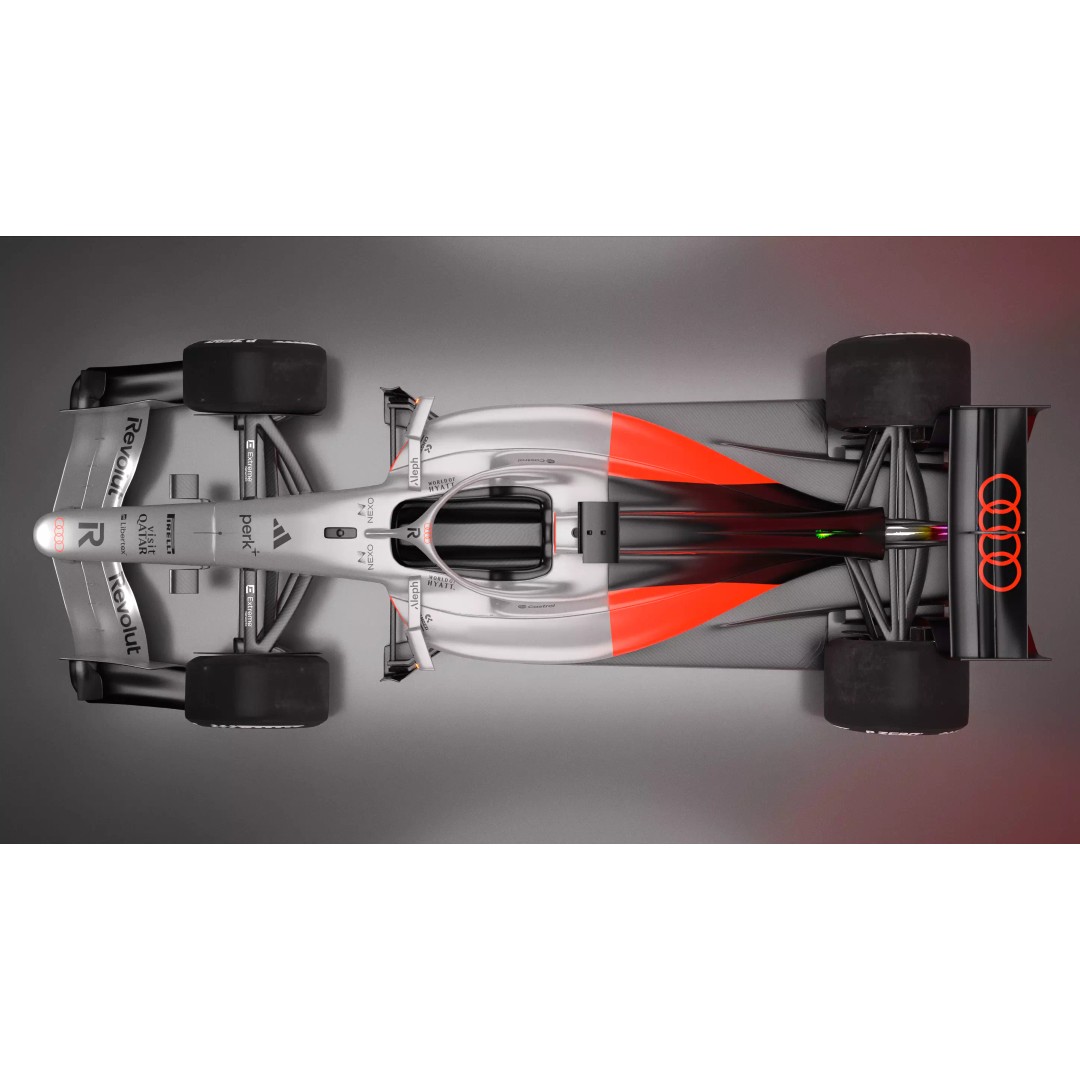 2026 Audi F1 Showcar 3D Model – Low Poly Racing Asset, PBR, FBX - View 7