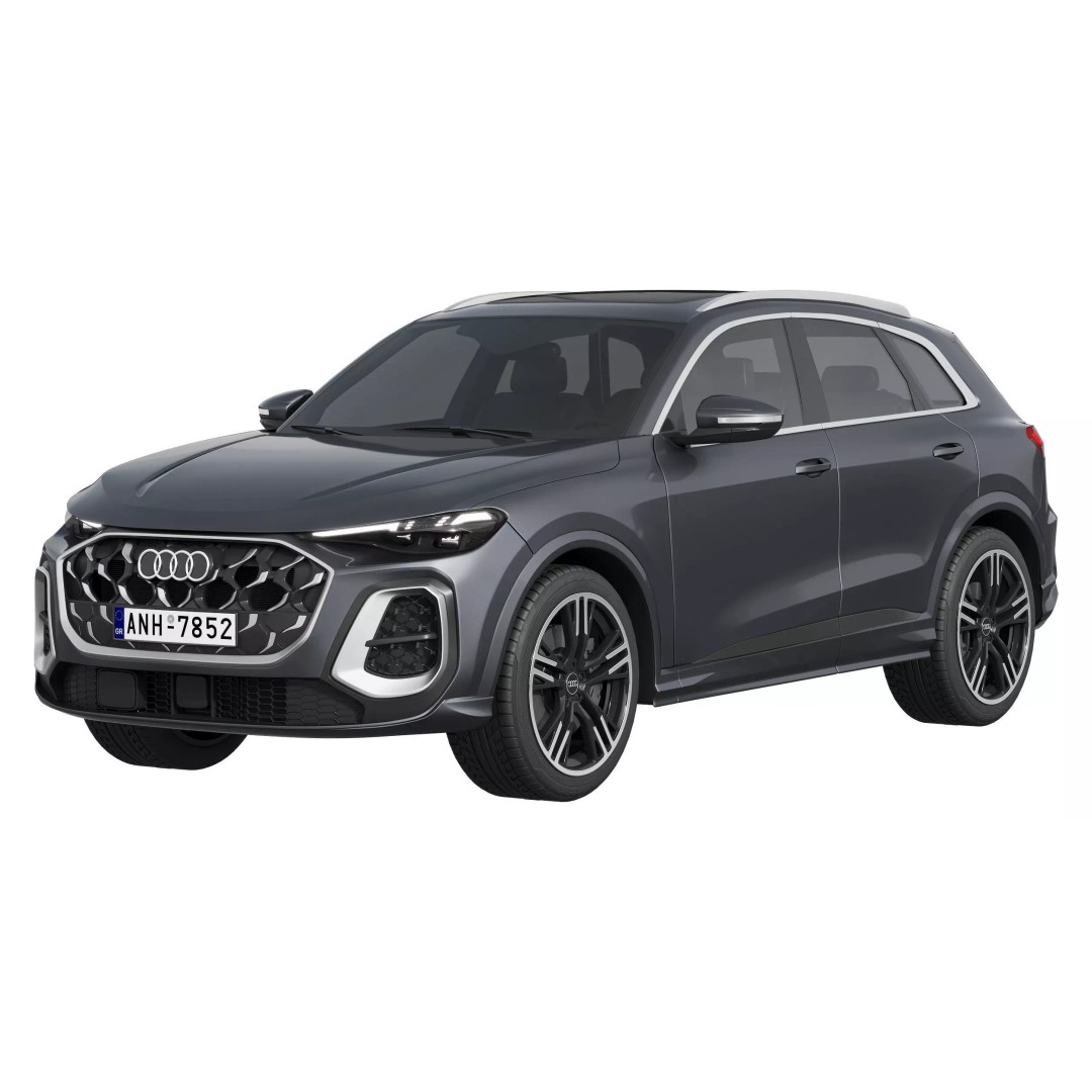 Audi Q5 2025 3D Model – High Poly SUV Asset, FBX, PBR Textures - View 2