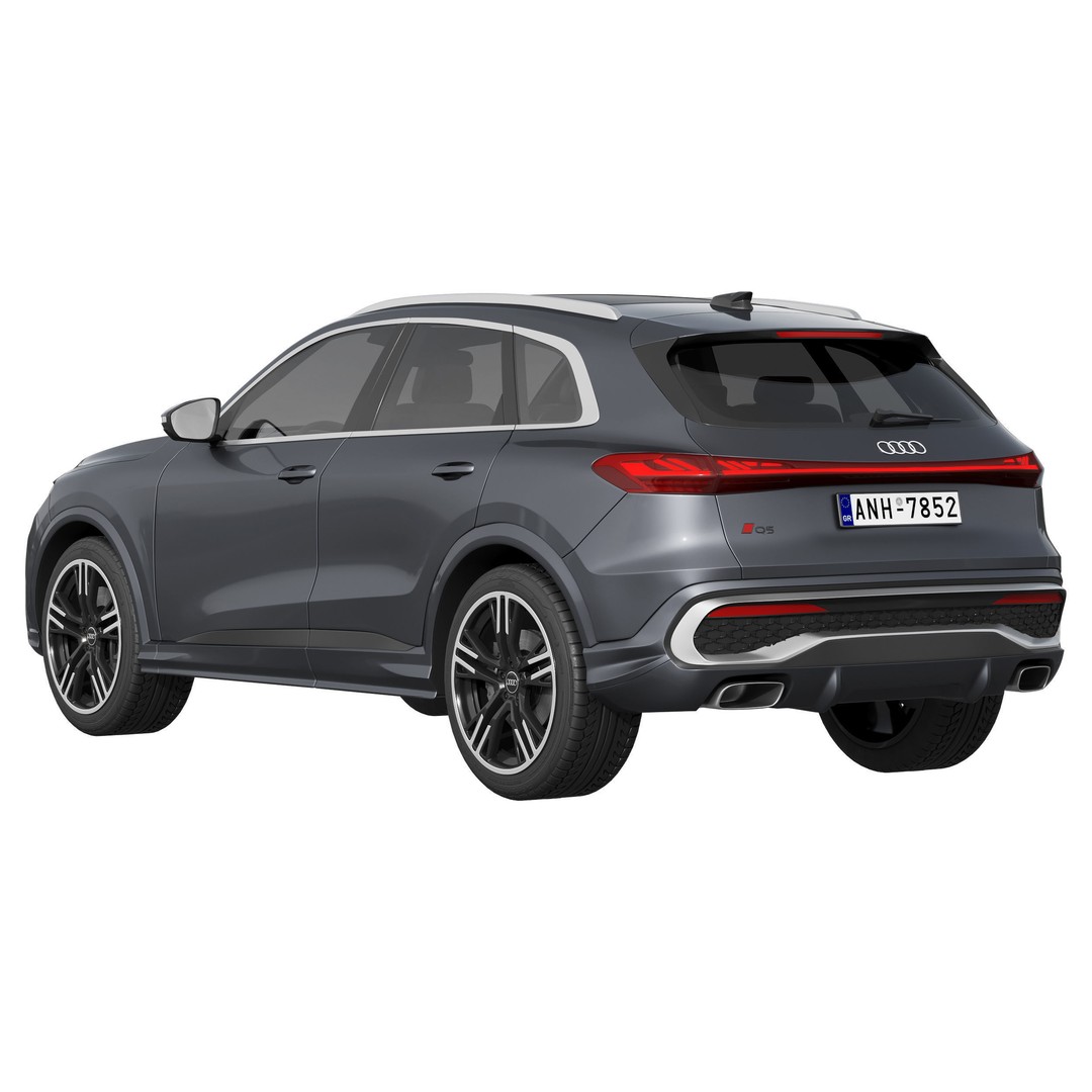 Audi Q5 2025 3D Model – High Poly SUV Asset, FBX, PBR Textures - View 4