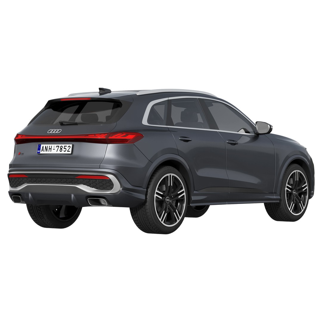 Audi Q5 2025 3D Model – High Poly SUV Asset, FBX, PBR Textures - View 5