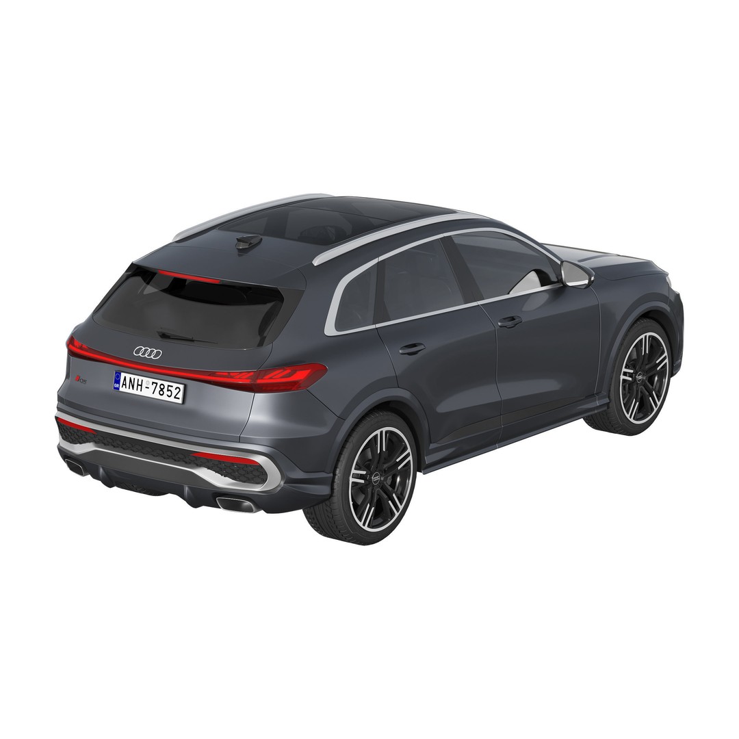 Audi Q5 2025 3D Model – High Poly SUV Asset, FBX, PBR Textures - View 6