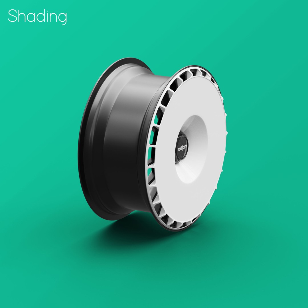 Rotiform Aerodisc Turbofan Rim 3D Model – High Poly Design Asset, FBX, OBJ - View 11