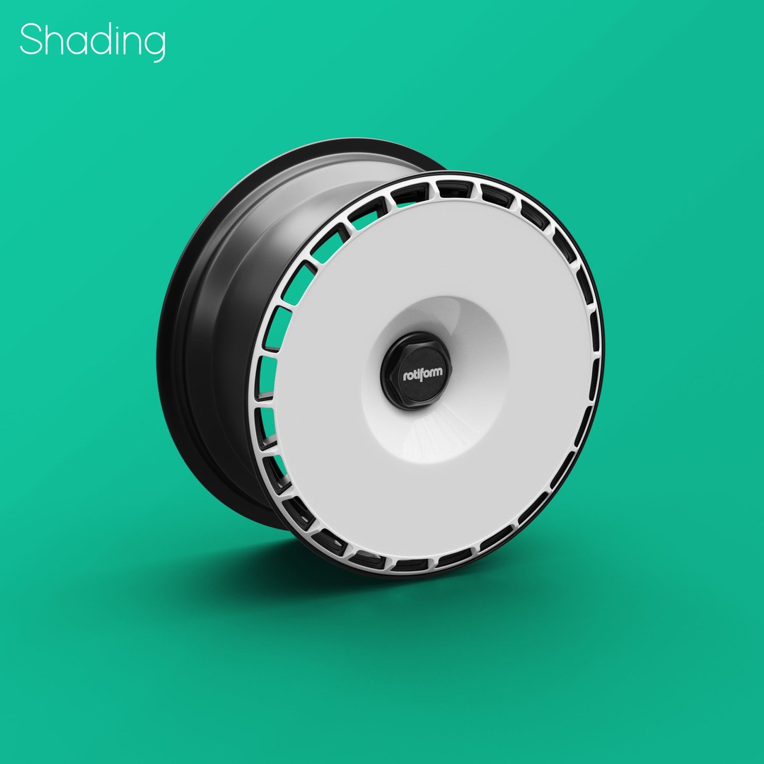Rotiform Aerodisc Turbofan Rim 3D Model – High Poly Design Asset, FBX, OBJ - View 9