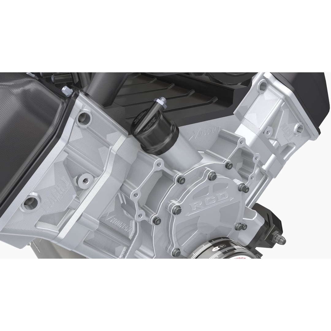 Noonan HEMI 4-8 Billet Engine 3D Model – Low Poly Game Ready, FBX - View 7