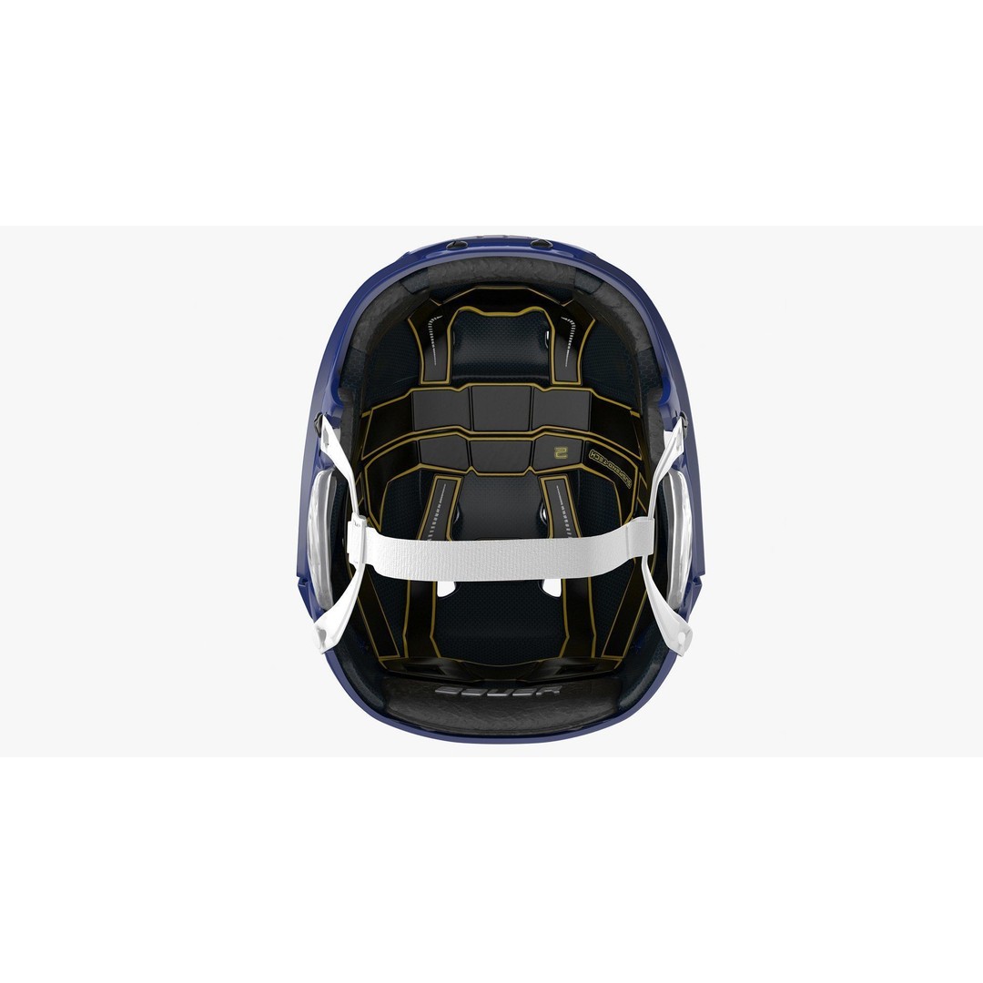Bauer Re-Akt 100 Blue Hockey Helmet 3D Model – Low Poly PBR Asset, FBX - View 23