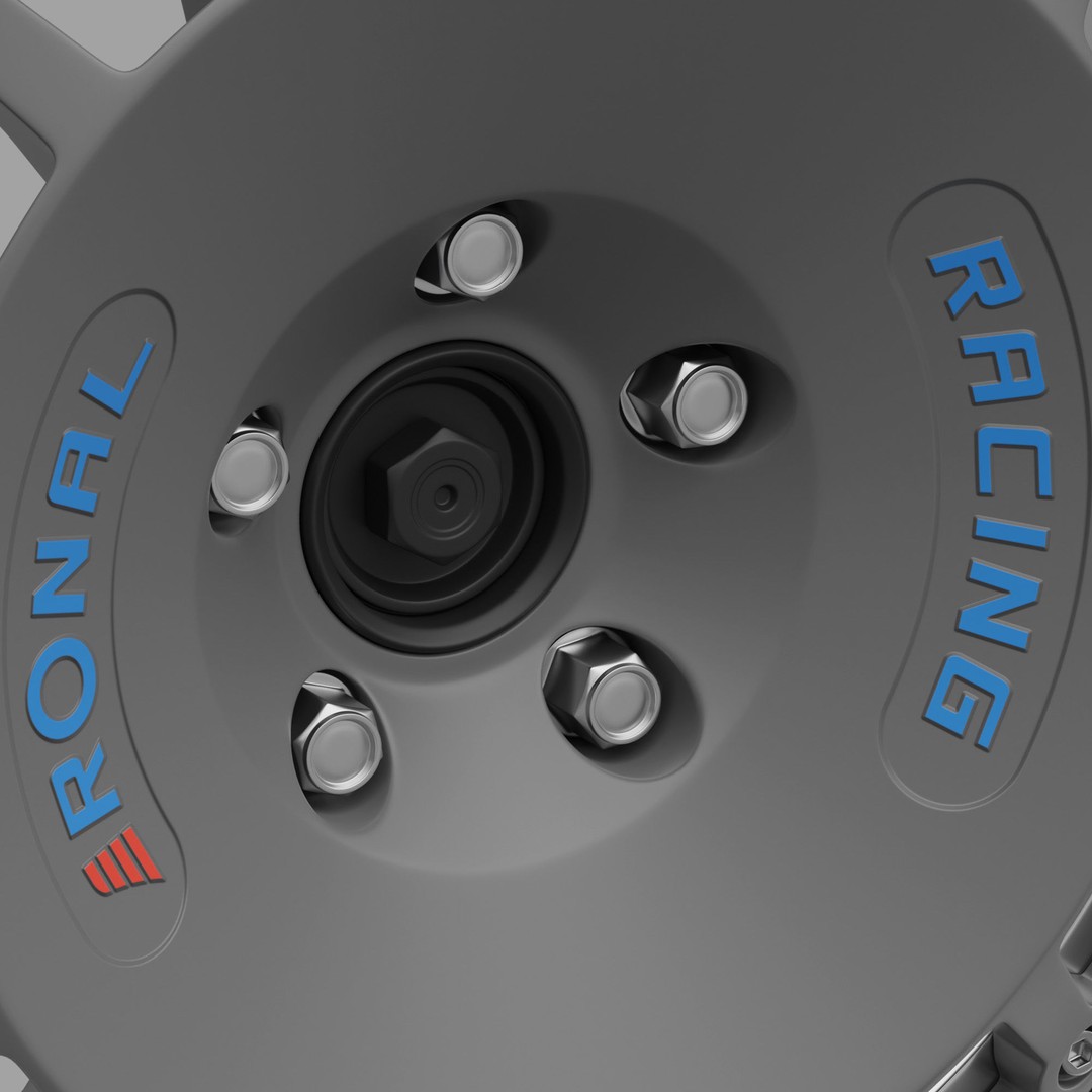 Ronal Racing Wheel 3D Model – High Poly PBR Asset, FBX, OBJ, Blender - View 12