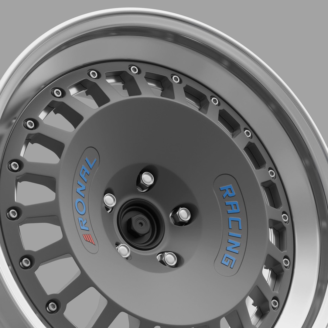 Ronal Racing Wheel 3D Model – High Poly PBR Asset, FBX, OBJ, Blender - View 20