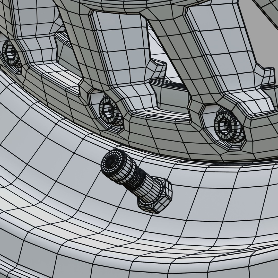 Ronal Racing Wheel 3D Model – High Poly PBR Asset, FBX, OBJ, Blender - View 21