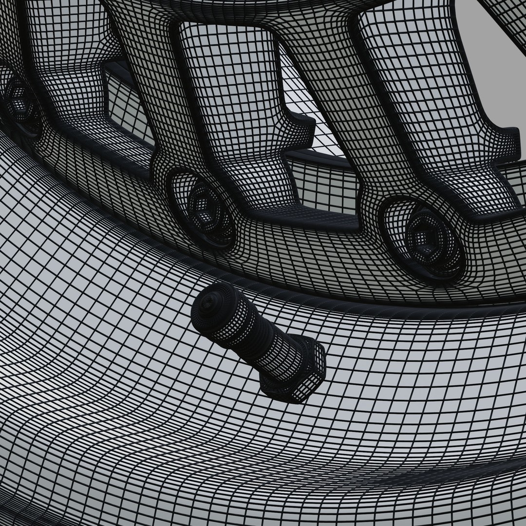 Ronal Racing Wheel 3D Model – High Poly PBR Asset, FBX, OBJ, Blender - View 22