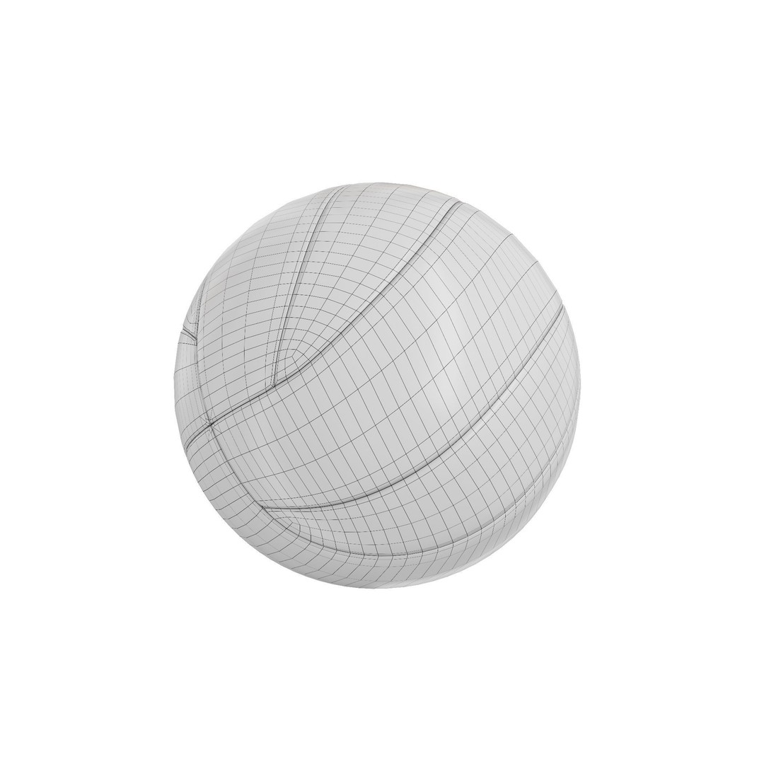 Sports Balls 3D Model – High Detail PBR Game Asset, FBX & OBJ - View 12