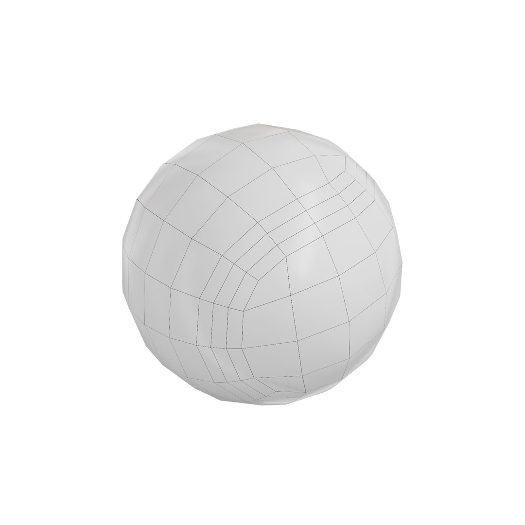 Sports Balls 3D Model – High Detail PBR Game Asset, FBX & OBJ - View 18