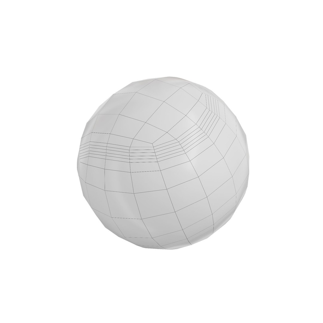 Sports Balls 3D Model – High Detail PBR Game Asset, FBX & OBJ - View 21