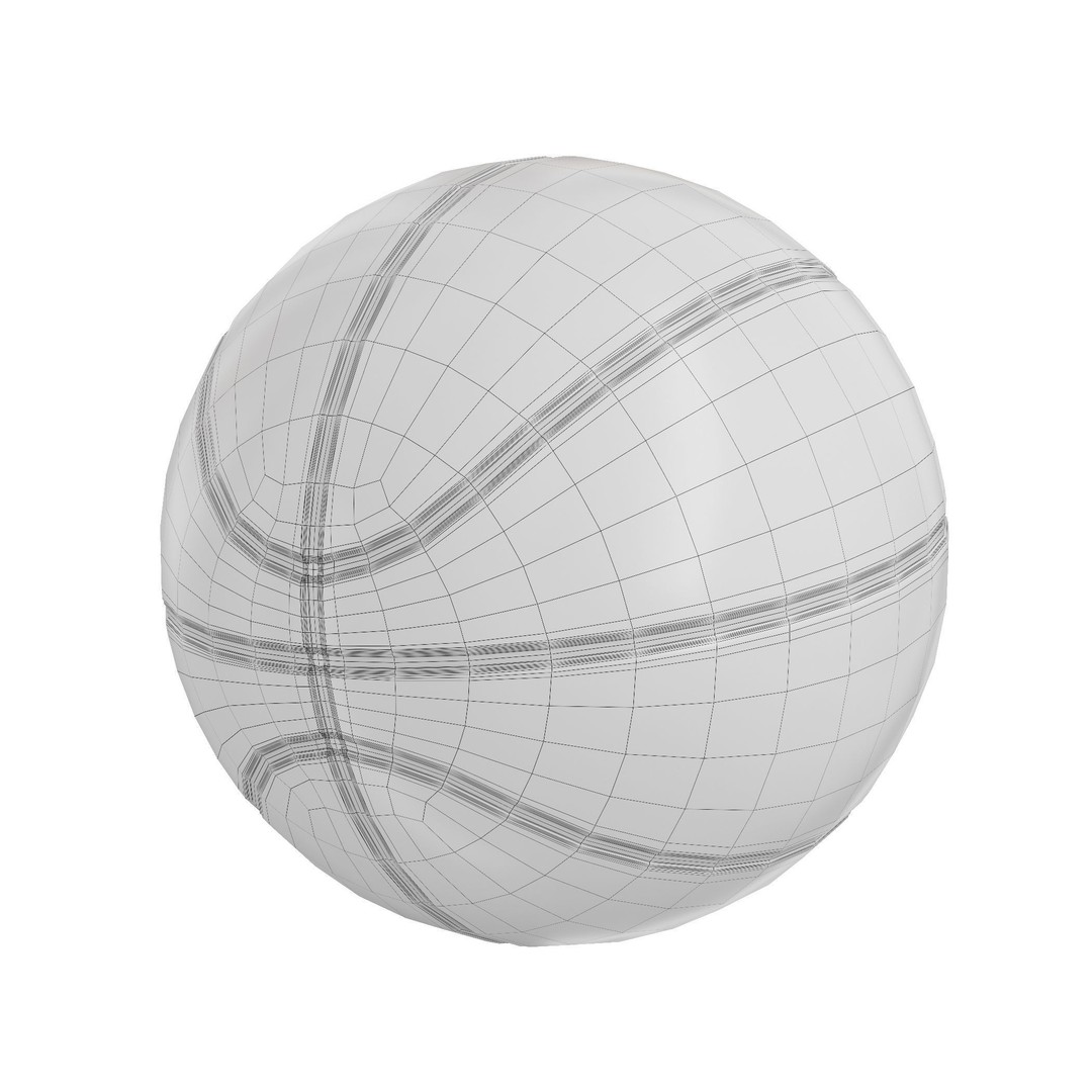 Sports Balls 3D Model – High Detail PBR Game Asset, FBX & OBJ - View 6