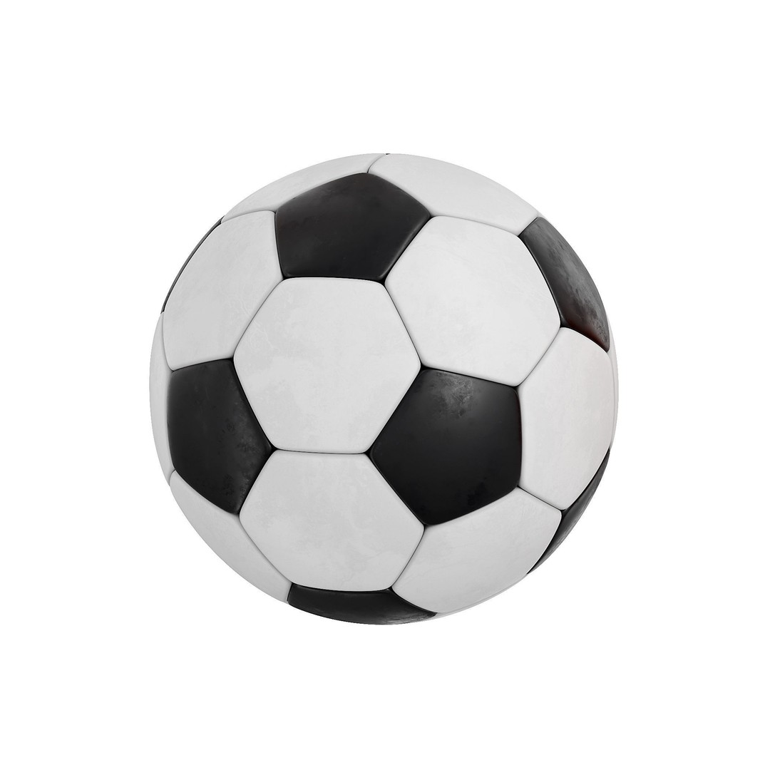 Sports Balls 3D Model – High Detail PBR Game Asset, FBX & OBJ - View 8