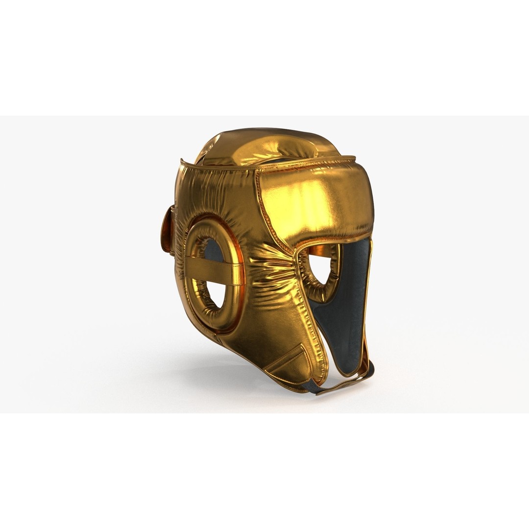 Boxing Gloves 3D Model – Low Poly Game Asset, PBR, FBX, OBJ - View 17