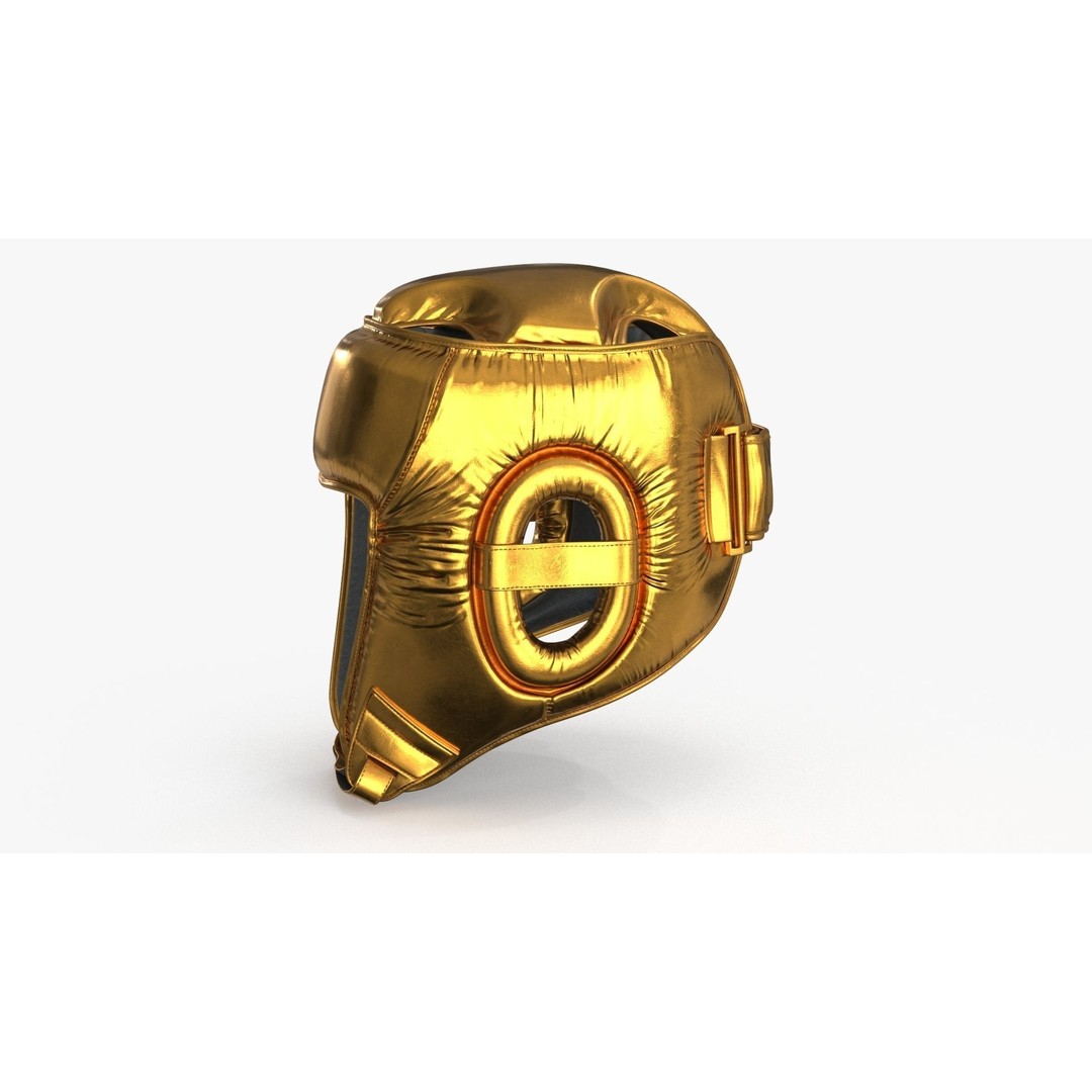 Boxing Gloves 3D Model – Low Poly Game Asset, PBR, FBX, OBJ - View 20