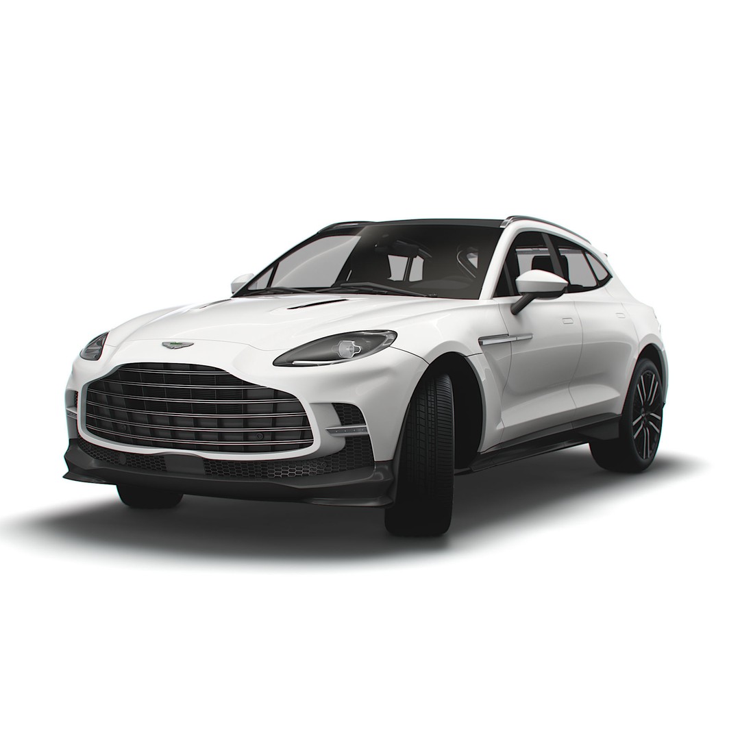 Aston Martin DBX 707 3D Model – High Poly SUV Asset, FBX, OBJ - View 10