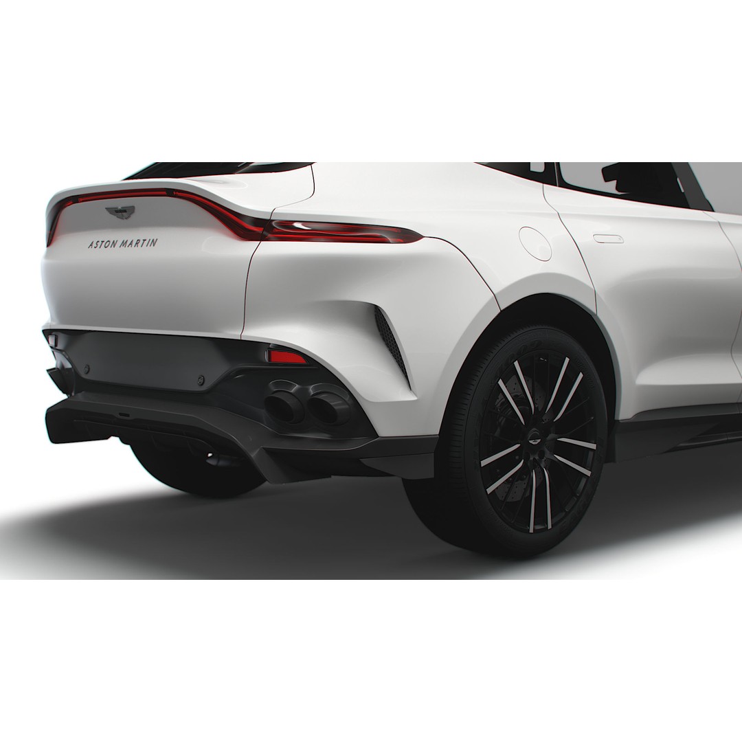 Aston Martin DBX 707 3D Model – High Poly SUV Asset, FBX, OBJ - View 13