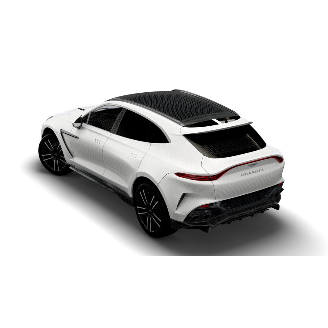 Aston Martin DBX 707 3D Model – High Poly SUV Asset, FBX, OBJ - View 17