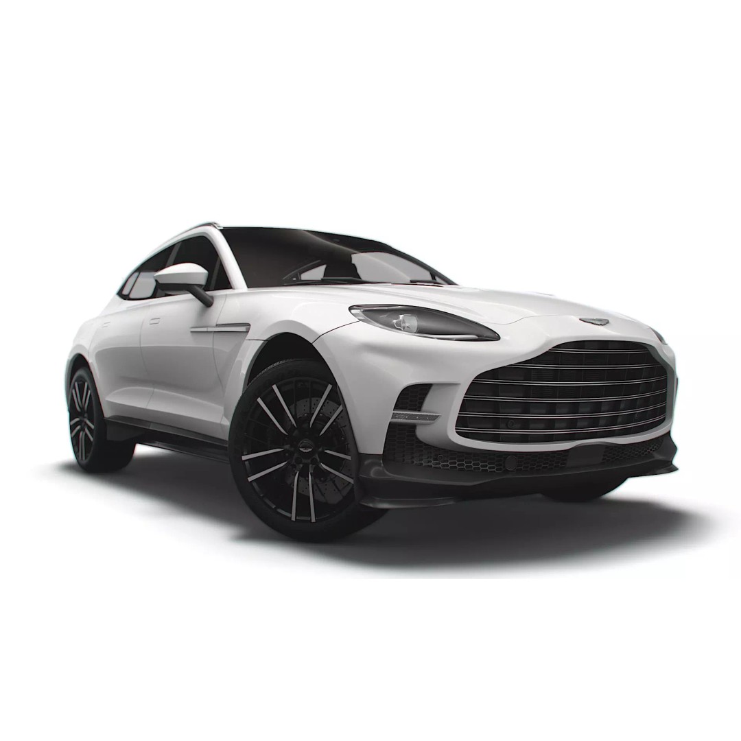 Aston Martin DBX 707 3D Model – High Poly SUV Asset, FBX, OBJ - View 2