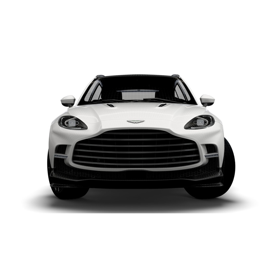Aston Martin DBX 707 3D Model – High Poly SUV Asset, FBX, OBJ - View 20