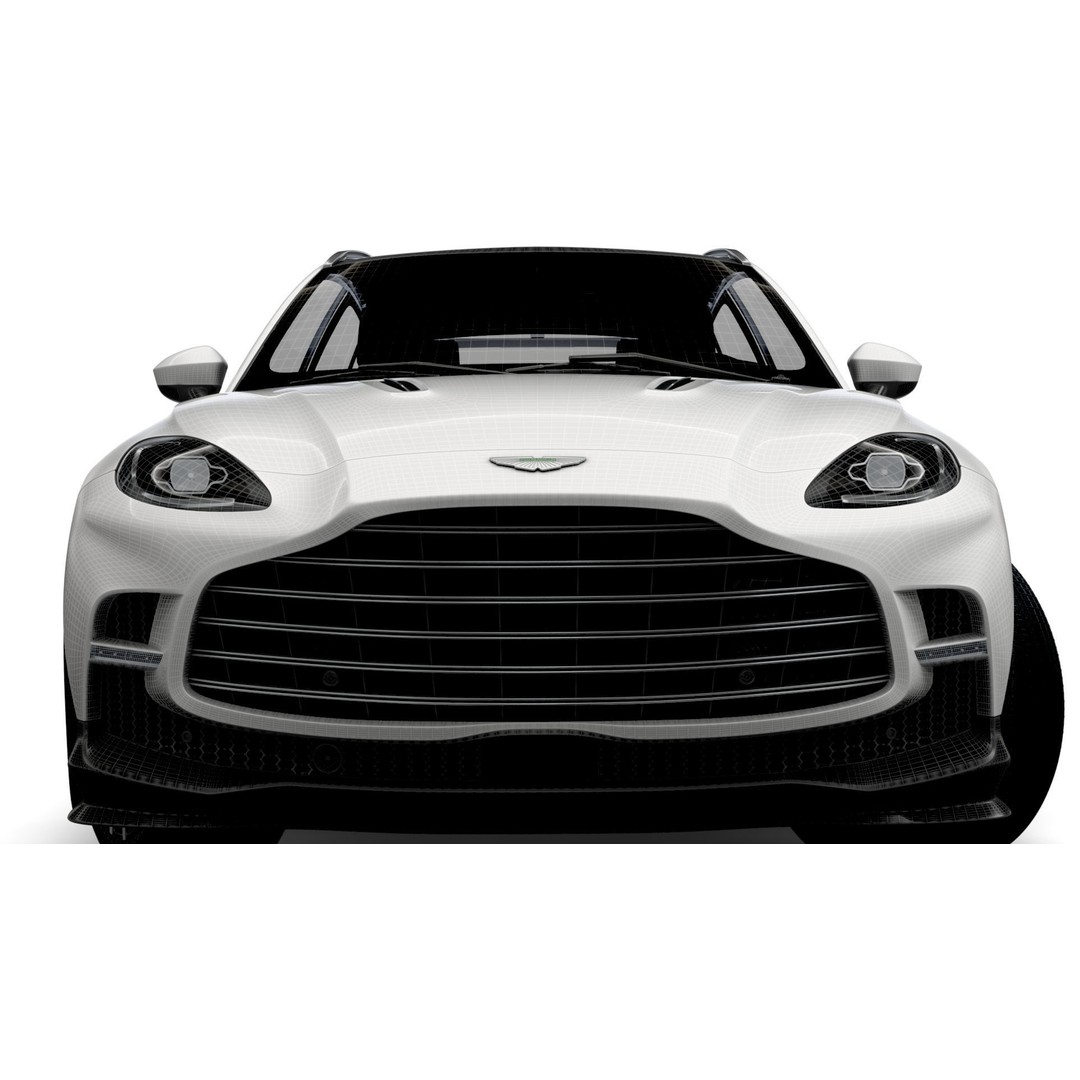 Aston Martin DBX 707 3D Model – High Poly SUV Asset, FBX, OBJ - View 21