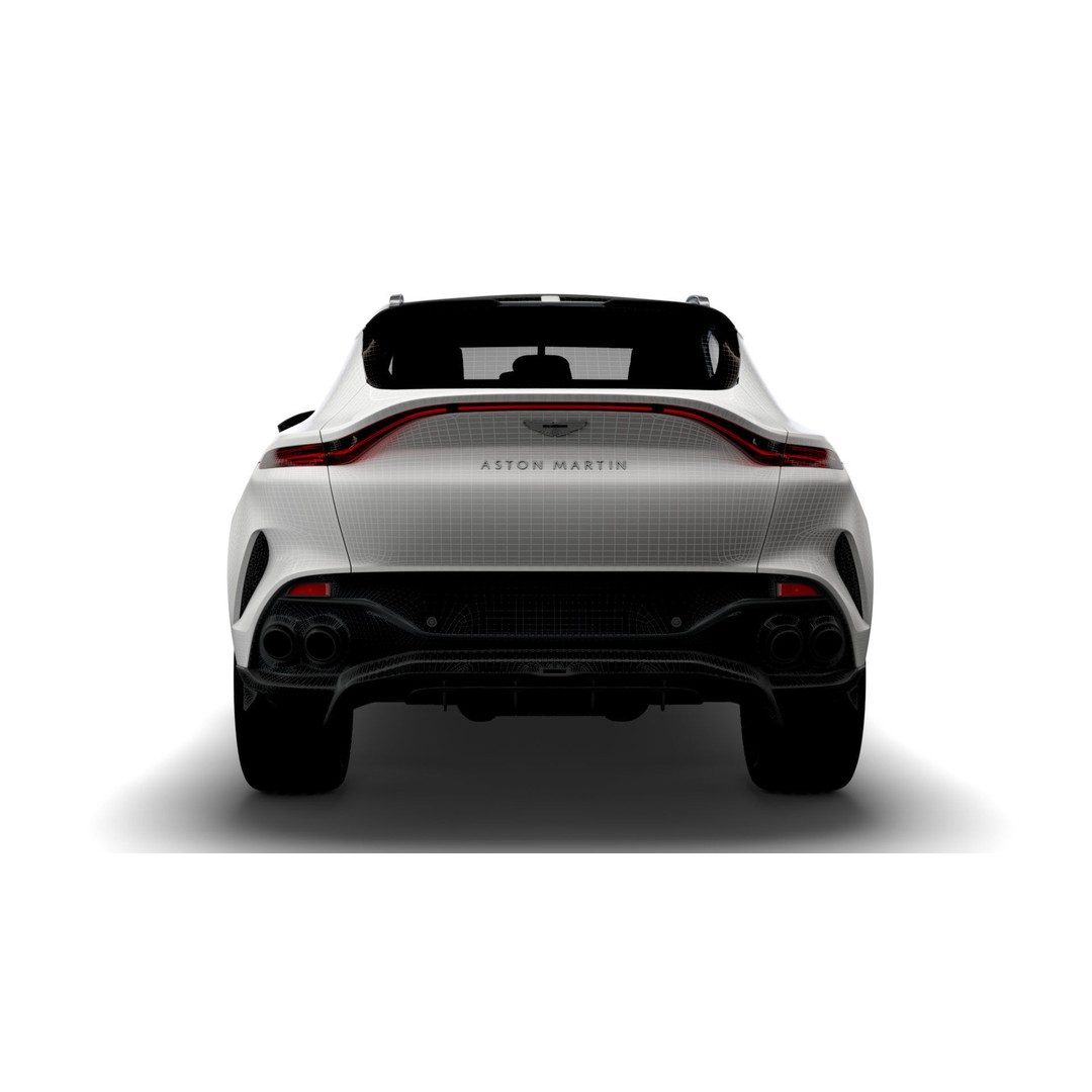 Aston Martin DBX 707 3D Model – High Poly SUV Asset, FBX, OBJ - View 24
