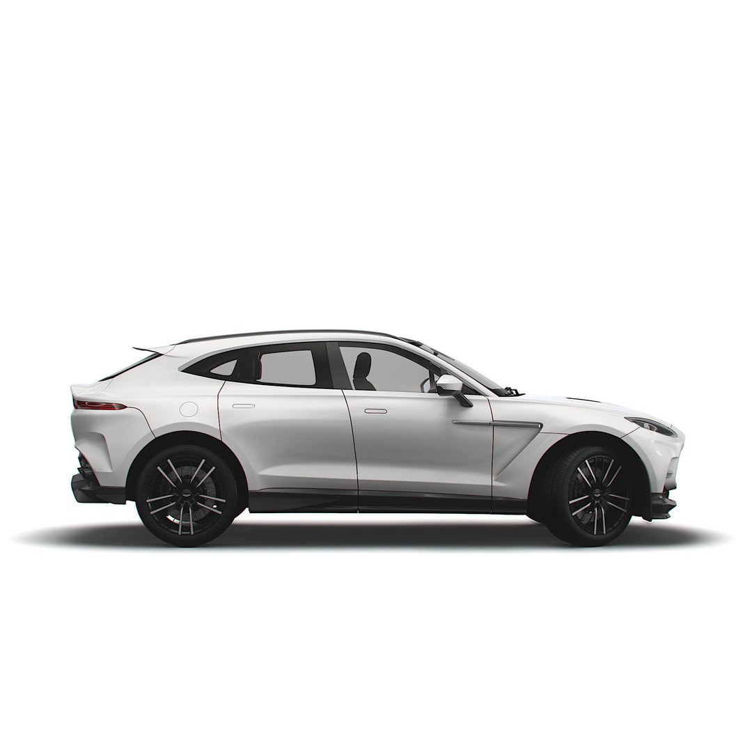 Aston Martin DBX 707 3D Model – High Poly SUV Asset, FBX, OBJ - View 3