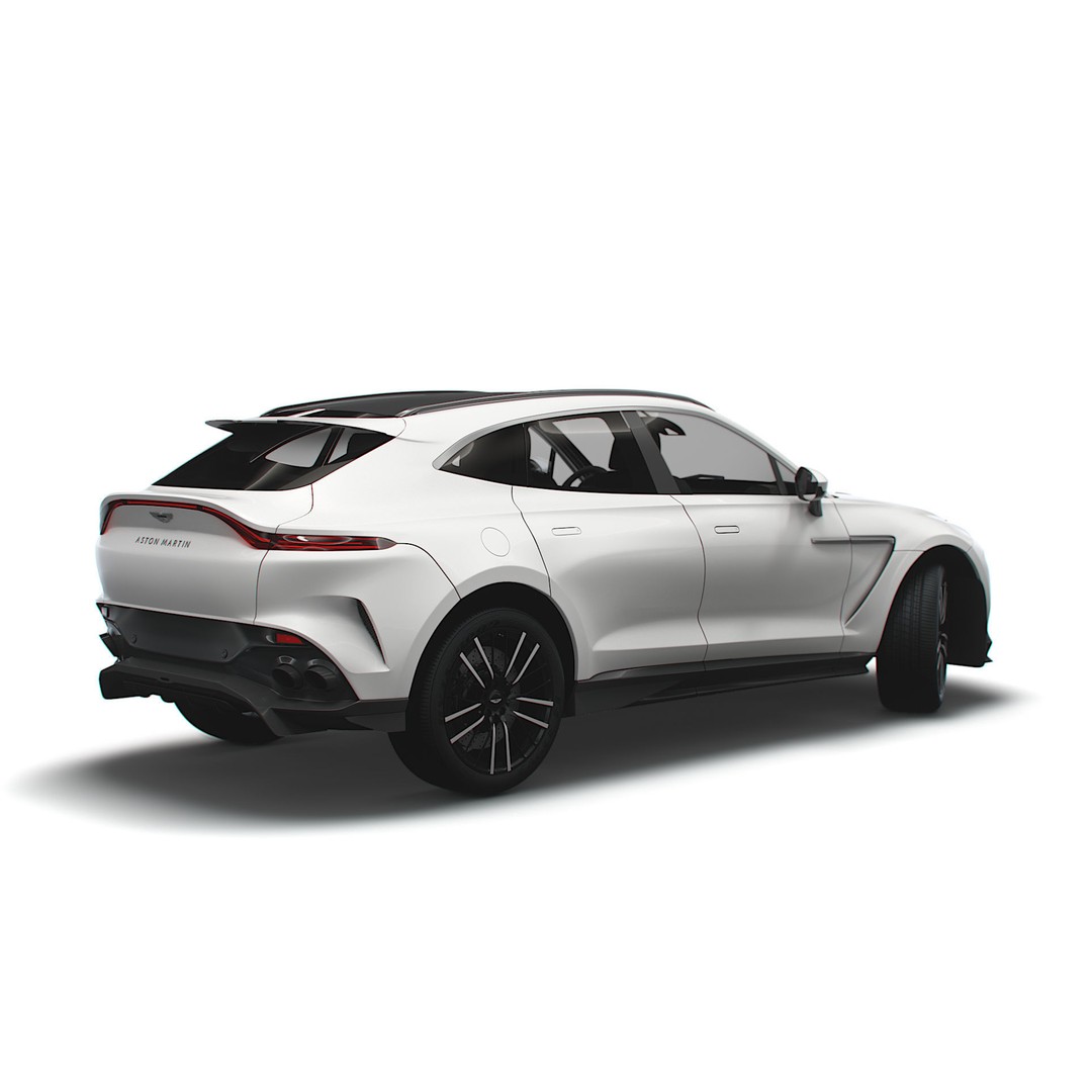 Aston Martin DBX 707 3D Model – High Poly SUV Asset, FBX, OBJ - View 4