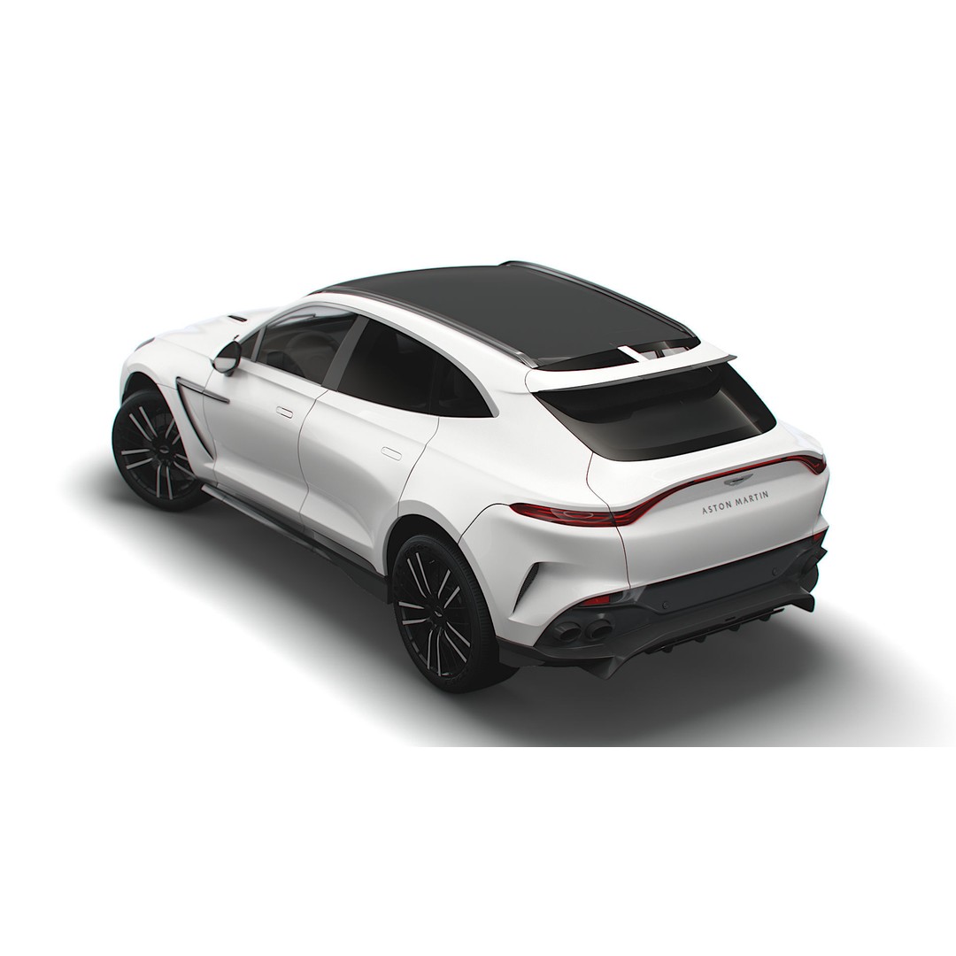 Aston Martin DBX 707 3D Model – High Poly SUV Asset, FBX, OBJ - View 5