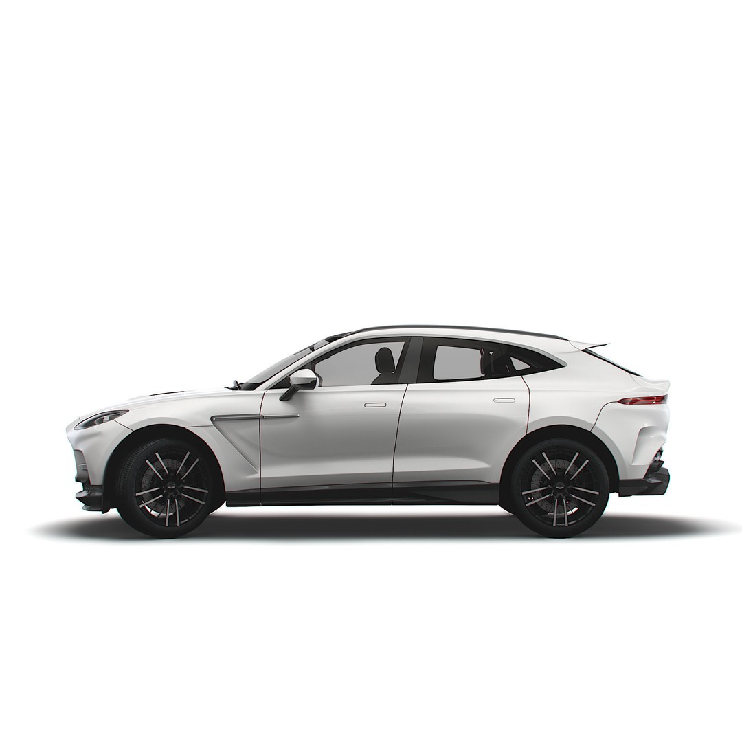 Aston Martin DBX 707 3D Model – High Poly SUV Asset, FBX, OBJ - View 6