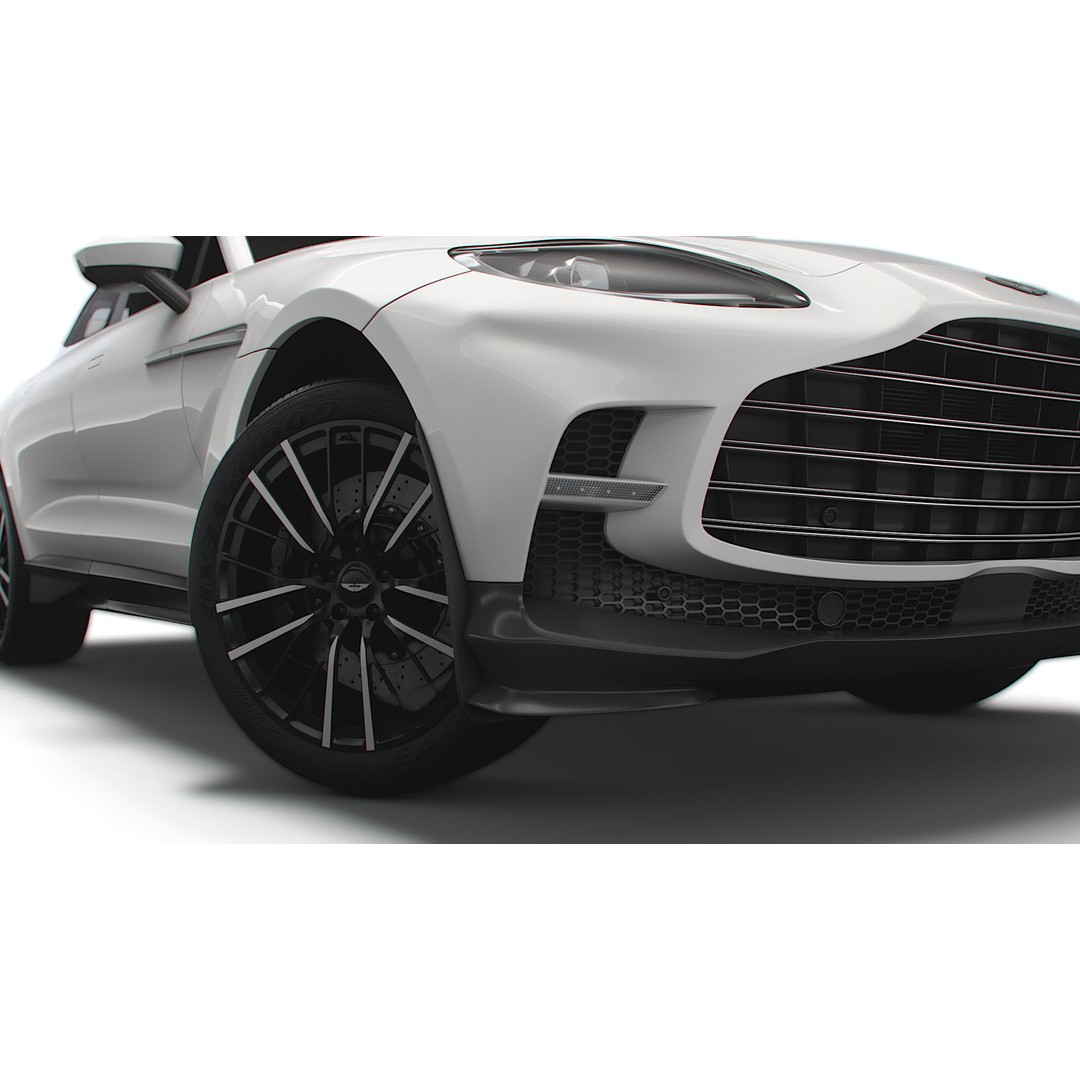 Aston Martin DBX 707 3D Model – High Poly SUV Asset, FBX, OBJ - View 7