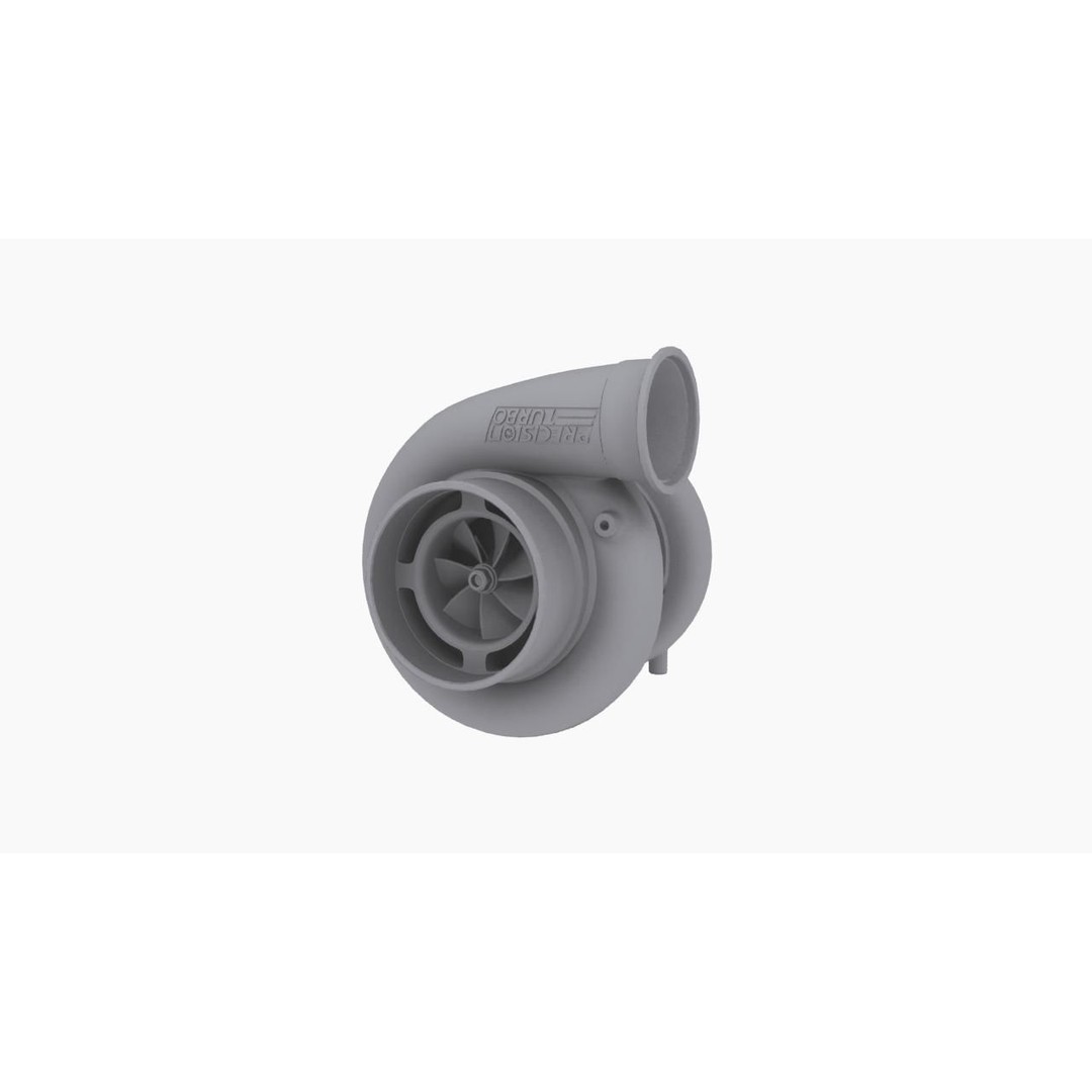 Precision GEN2 Promod Turbocharger 3D Model – Low Poly Game Asset, FBX - View 10