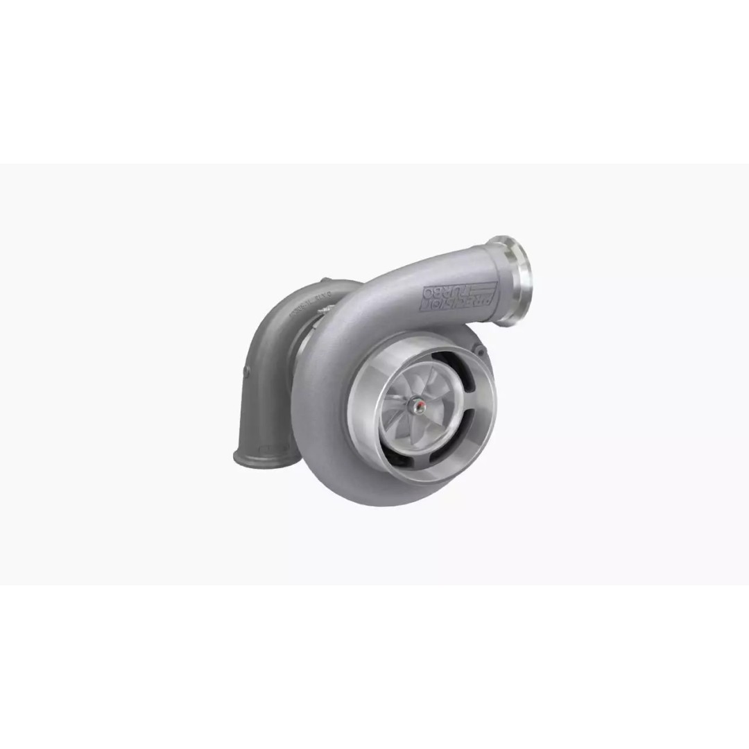 Precision GEN2 Promod Turbocharger 3D Model – Low Poly Game Asset, FBX - View 2