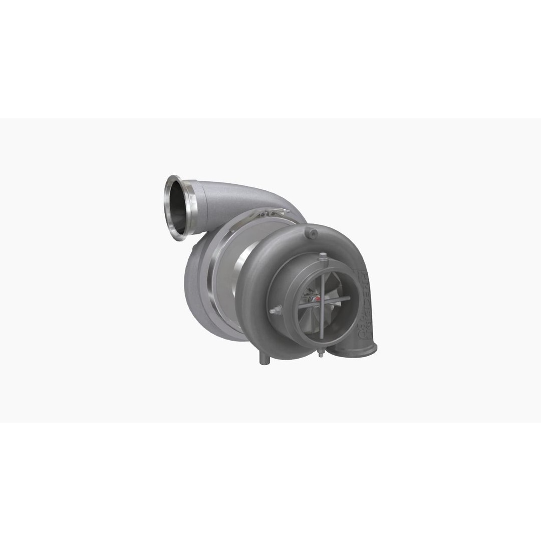 Precision GEN2 Promod Turbocharger 3D Model – Low Poly Game Asset, FBX - View 5