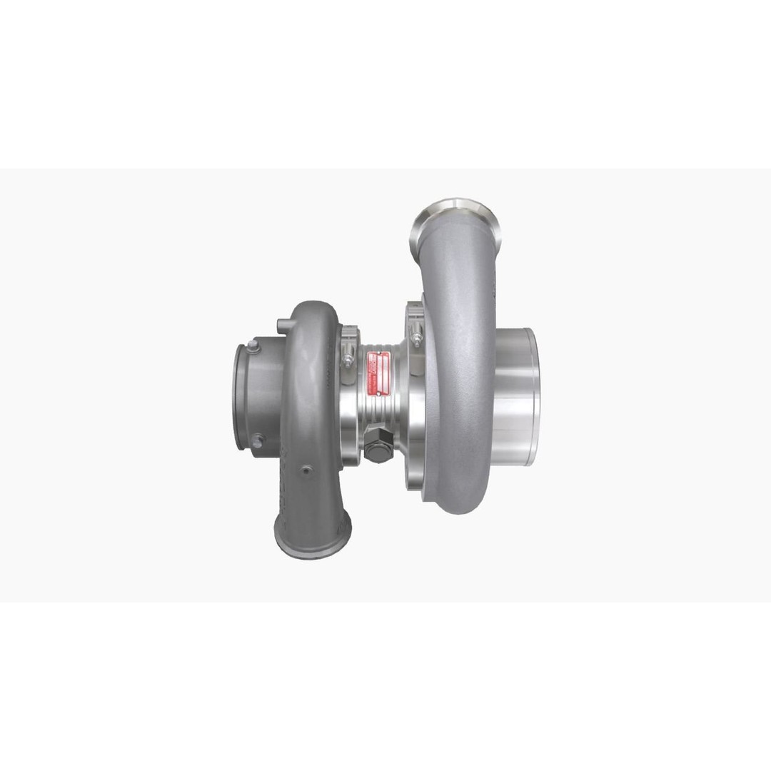 Precision GEN2 Promod Turbocharger 3D Model – Low Poly Game Asset, FBX - View 6
