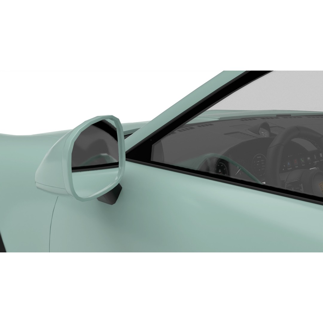 Porsche 911 Dakar 2023 3D Model – Rigged PBR Sport Car, FBX, OBJ - View 12