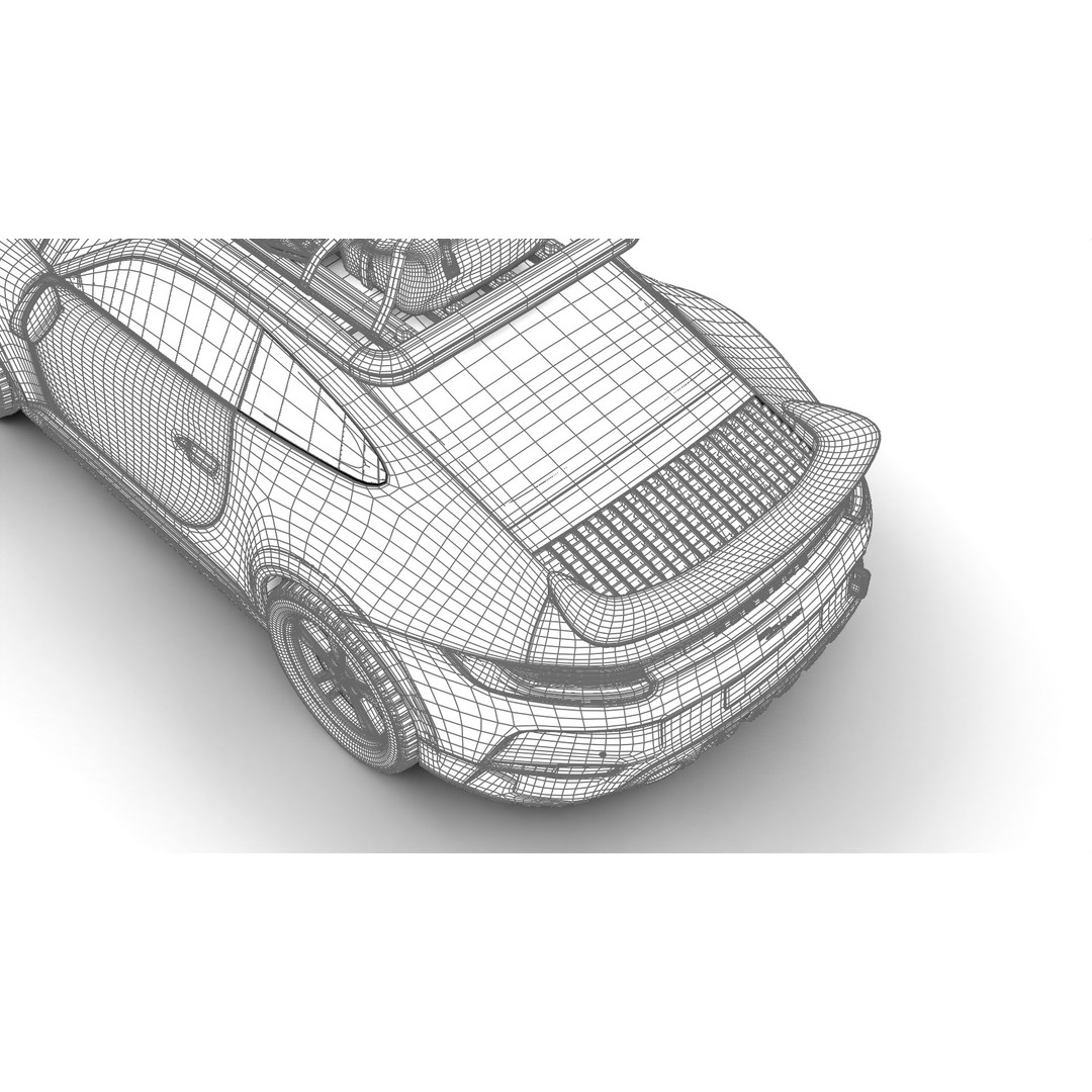 Porsche 911 Dakar 2023 3D Model – Rigged PBR Sport Car, FBX, OBJ - View 28