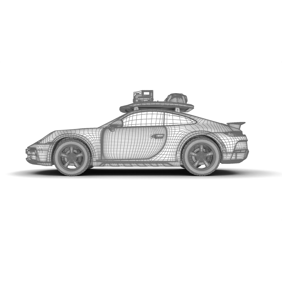 Porsche 911 Dakar 2023 3D Model – Rigged PBR Sport Car, FBX, OBJ - View 29